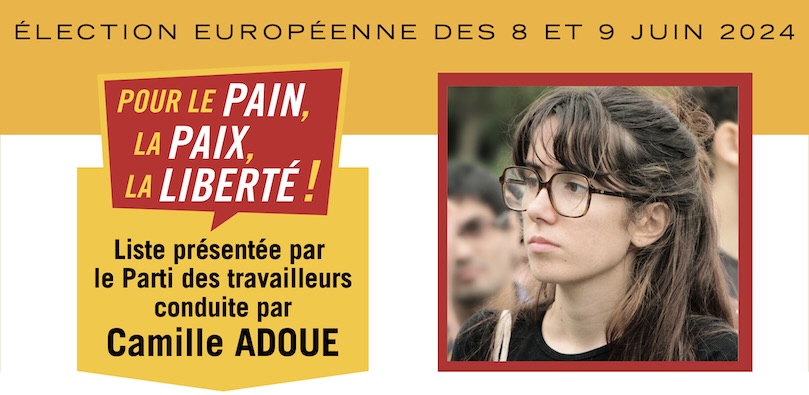Camille Audoue, PT, élections européennes 2024